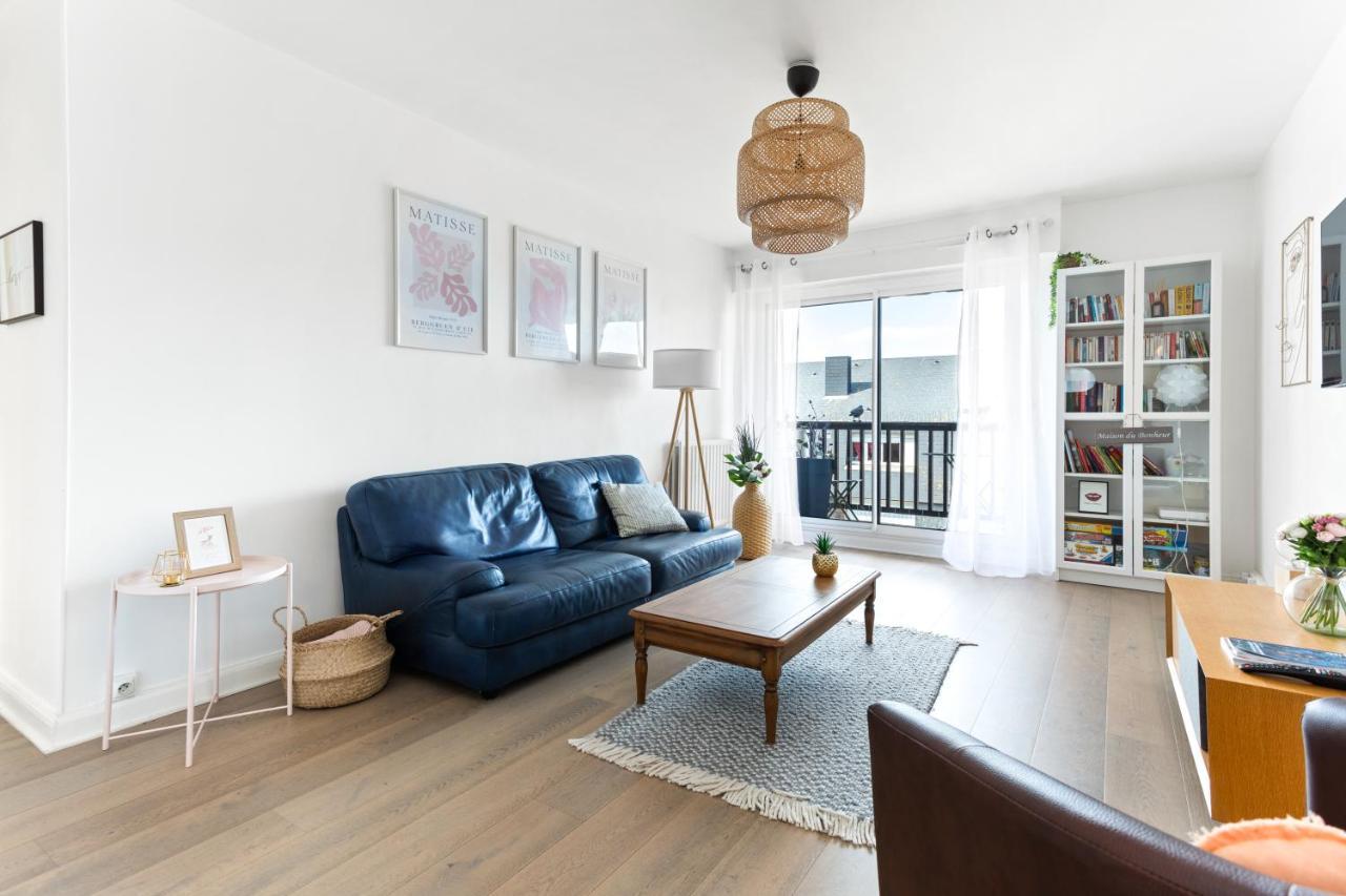 Le Cosy Avec Piscine, Balcon Et Parking Appartement Trouville-sur-Mer Buitenkant foto